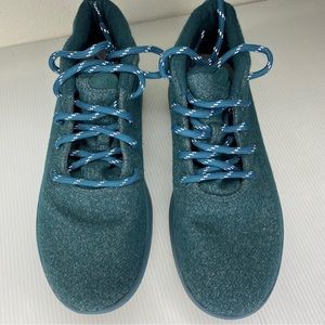 Allbirds Mens WoolRunner Up Mizzles High Top Shoes Size W11 Teal Green